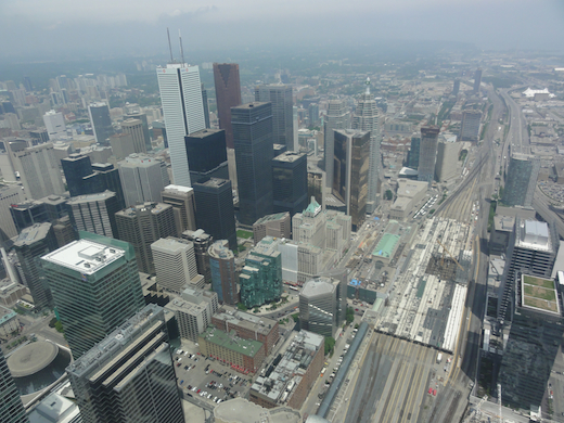 uitzicht CN Tower Toronto