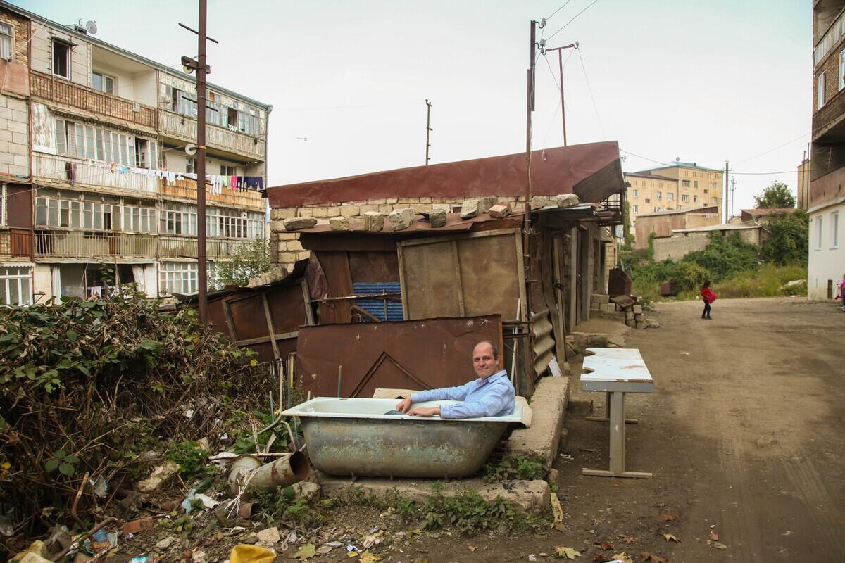 De bergen achter Sotsji