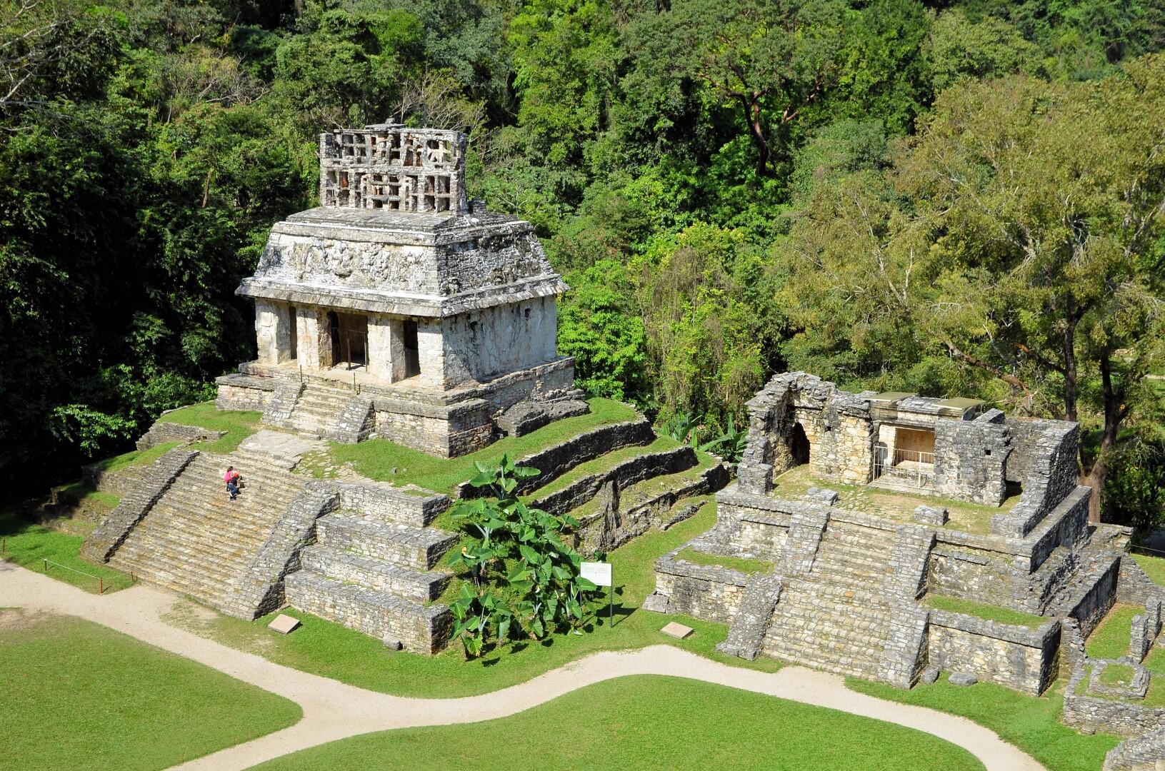 Tempelruïnes van Palenque
