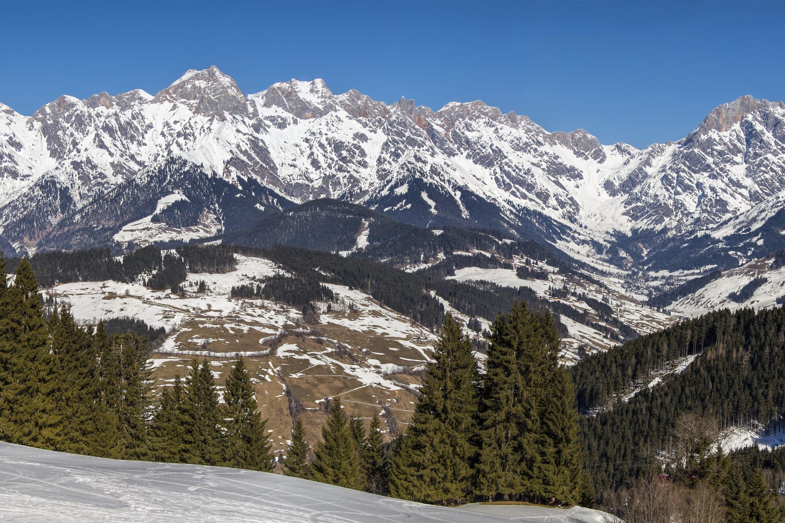 Sneeuwconditie in de Alpen