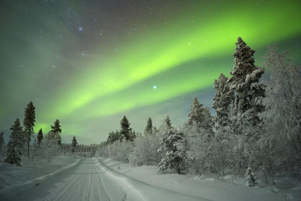 Noorderlicht Fins Lapland
