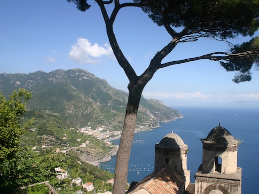 De Amalfikust bij Ravello.