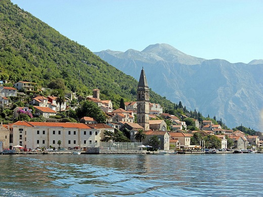 Perast, aan de Baai van Kotor (Foto: Malcolm Bott)