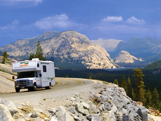 Het westen van de VS is een populaire camperbestemming.