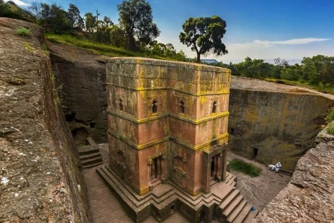 Rots kerken van Lalibela