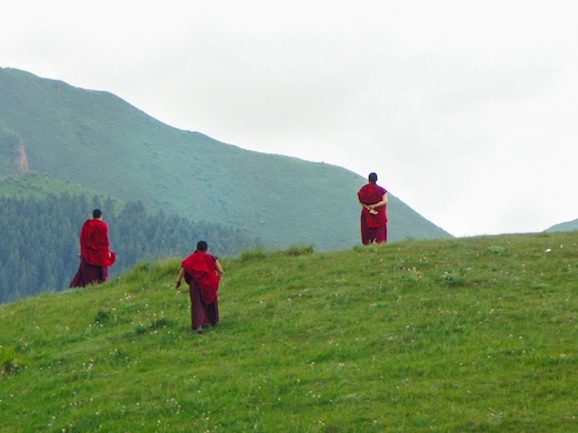 monniken-xiahe-china
