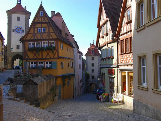Het Middeleeuwse Rothenburg (Foto: Frank Flanagan