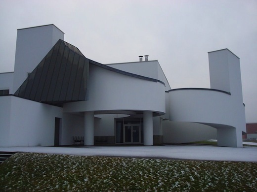 Het Vitra Design Museum in Weil am Rhein.