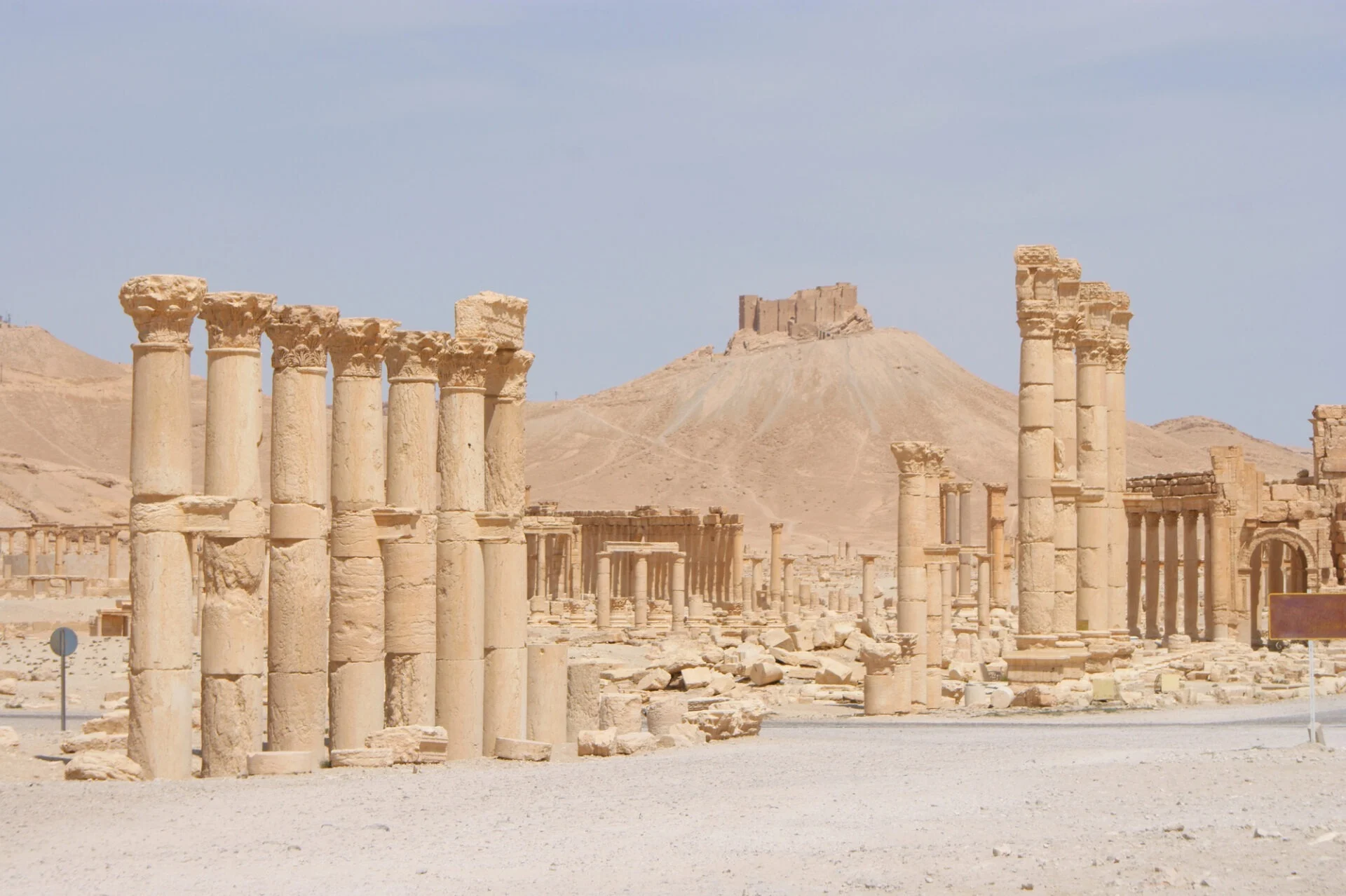 Oude palmyra, Syrië